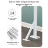 Floor-Standing Ballet Barre, Height Adjustable Dance Bar, Stretch Fitness Practise Ballet Stick for Home Studio Workouts (White 1.5 m) view 2