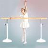 Ballet Barre Bar,Mobile Dancing Ballet Bar,Freestanding Fitness Brackets,Adjustable Adult Child Stretching Barre,Folding (Color : White, Size : 1.5M) (White 1.5M) (Pink 1M) view 2