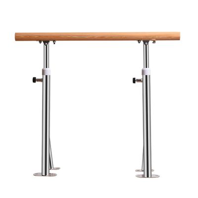 outdoor Ballet Barre for Home, Adjustable Wooden Ballet Bar for Adults or Girls Dance Stretch Gymnastics Training Exercise Equipment(Size:150CM,Color:White) (Silver 100CM) (Silver 100CM) (Silver 100CM