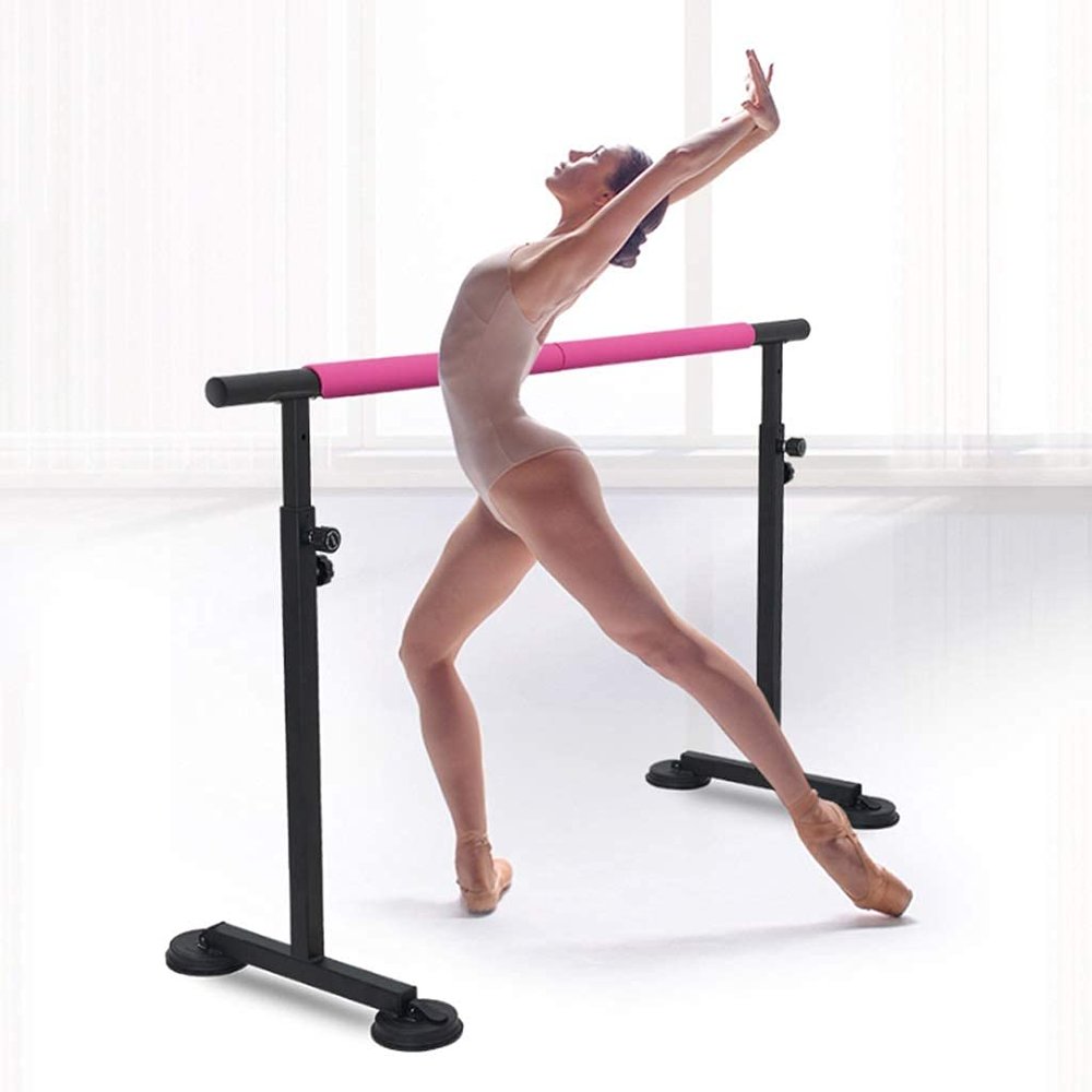 Ballet Barre Bar Portable 1.5m Ballet Bar for Kids Adults Height Adjustable Heavy Duty Dancing Stretching Ballet