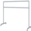 Ballet Barre for Home Portable Home Kids Adjustable Movable Stand with Non-Slip Stretching Independent Dancing Stick Portable Dancing Stick Barre Pole (White) 1M Freestanding Adjustable Bar view 1