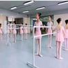 Ballet Barre for Home Portable Home Kids Adjustable Movable Stand with Non-Slip Stretching Independent Dancing Stick Portable Dancing Stick Barre Pole (White) 1M Freestanding Adjustable Bar view 3