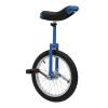 BANLICALI Unicycle for Adults, 16 Inch Wheel Unicycle with Steel Rim and Pedals, Height Adjustment 28-32inch, 110lbs Load Capacity (Blue, Black) view 1