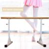 Adjustable Dancing Stretching Ballet Bar Mobile Fitness Practise Ballet Barre for Home Or Studio Gymnastics Bar with Non-Slip Stand (Size : 1.5M) (1M) () view 2