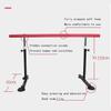 Dance Bar, Ballet Bar, Ballet Bar, Portable Freestanding Adjustable Bar and Light Aluminium Ballet Dance Bar Gym and Home (Pink 1.5m) (Pink 1m) (Pink 2m) view 2