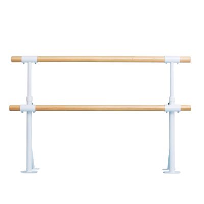 Outdoor Double Ballet Barre Bar, Fitness Stretching Bar with Solid Wood Handle, Adjustable Dance Stretch Bar for Families/Dance School(Size:150CM,Color:A) (A 100CM) (A 150CM) (A 100CM)