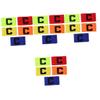 VANZACK 20pcs Captain Armbands for Soccer Elastic Breathable Team Badges for Football More Activities view 1