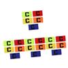 VANZACK 20pcs Captain Armbands for Soccer Elastic Breathable Team Badges for Football More Activities view 2