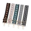 Chain Strap Bag Strap Women's Shoulder Bag Strap Adjustable Bag Strap Part Accessories Women's Handbag Strap Replacement Strap (Color : Black White, Size : Silver Hardware) view 2