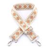 Chain Strap Bag Strap Women's Shoulder Bag Strap Adjustable Bag Strap Part Accessories Women's Handbag Strap Replacement Strap (Color : Black White, Size : Silver Hardware) view 4