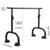Ballet Barre Bar,Adult Child Dance Bar,Mobile Leg Press Bar,Suction Cup Household,Freestanding,Portable,Height Adjustable view 4