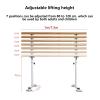 Outdoor Adult Ballet Barre, Freestanding Adjustable Portable Ballet Bar for Living Room Bedroom Dance Studio Stretch Rod (Black 1 M) view 2