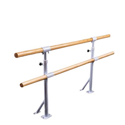 Outdoor Adult Ballet Stretching Bar, Adjustable Wooden Double Dance Bar Home Living Room School Dance Gymnastics Equipment(Size:100CM,Color:A) (A 100CM) (A 100CM) (A 100CM)