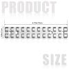 Bontok Picatinny Rail Mount for 10/22 Scope Mounts with 11 Slots for Red Dots Mounting, Scopes, Magnifiers-Sliver view 2