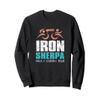 IRON Tri SHERPA Triathlon Triathlete - Haul Cheer Beer Sweatshirt view 1