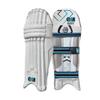 Gunn & Moore GM Cricket Batting Pads, Ben Stokes Diamond Original, Traditional Cotton & Cane, Adult Left Handed - 18", Approx Weight 2.24 kg, 1 Pair, White view 1