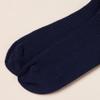 Amazon Essentials Men's Patterned Dress Crew Socks, 5 Pairs, Dark Blue/Grey/Navy, 13-15 view 4