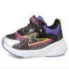 Stride Rite Unisex SR Lighted Cosmic 2.0 Lighted Athletic Black/NEON, 3 Width-M view 4