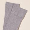 Amazon Essentials Men's Patterned Dress Crew Socks, 5 Pairs, Black/Dark Grey/Grey, 13-15 view 2