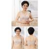 2pcs Front Closure Lingerie Bra With Breast Prosthesis Pockets Underwear Middle Women Daily Post Surgery Mastectomy Bra (Color : Gray, Size : S/Small) view 3