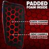 Saga Sports Unbreakable Soccer Shin Guards Includes Sleeves for Ages 4-12, Youth, & Adults | Vibrant Colors, Lightweight & Durable shin Guards Youth | Ideal Gift view 2