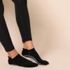 Amazon Essentials Women's Athletic Grip Ankle Socks, 4 Pairs, Black, 8-12 view 2