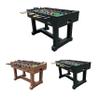 KICK Brigade 55" Foosball Table (Black)  FullSize Indoor Table Soccer & Football for Adults  SemiSolid Steel Rods, ScratchResistant Surface, Dual Slide Scorers, 6 Balls view 1