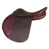 Henri de Rivel Memor-X Close Contact Youth Saddle  Memory Foam Padded Jumping Saddle for Young Equestrian Riders - Australian Nut - 14 - Wide view 1