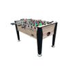 KICK Hades 55" Foosball Table (Brown)  Full-Size Professional Table Soccer & Indoor Gaming Table for Adults with 6 Premium Balls, Semi-Solid Steel Rods, Counterbalanced Players & Slide Scorers view 2