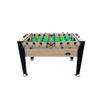 KICK Hades 55" Foosball Table (Brown)  Full-Size Professional Table Soccer & Indoor Gaming Table for Adults with 6 Premium Balls, Semi-Solid Steel Rods, Counterbalanced Players & Slide Scorers view 3