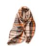 ruui New Thick Scarf Sweet and Warm Imitation Cashmere Scarf Plaid Shawl Neck Girl view 1