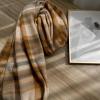 ruui New Thick Scarf Sweet and Warm Imitation Cashmere Scarf Plaid Shawl Neck Girl view 4