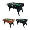 KICK Dreamfyre 55" Foosball Table (Black)  Full-Size Indoor Foos Ball Table for Adults  6 Premium Balls, Chrome Rods, Scratch-Proof Finish, Dual Slide Scorers, Premium Bearings