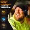 Foxelli Bluetooth Beanie Bundle  Grey & Black Wireless Beanie Hats with Headphones for Men & Women view 2