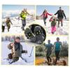 2 Sets Crampons Spiked Shoe Cover Snowfield Shoe Cover Anti-Slip Outdoor Slip-on Grippers Ice Grippers Simple Non-Slip Anti-Slip Accessory view 4