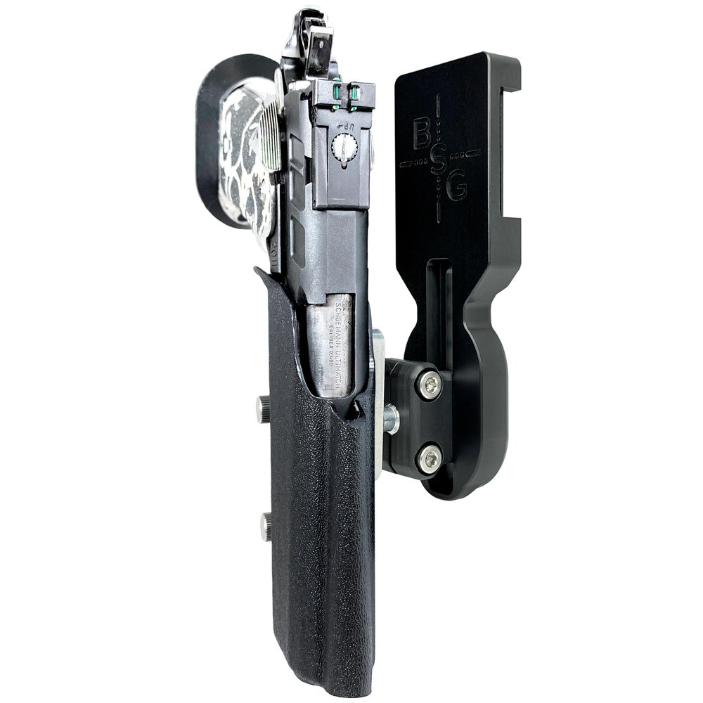 Pro Ball Joint Competition Holster fits 2011 5in with Rail (Left-Hand Draw, Black)