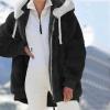 QWENTMTNTY Winter Warm Sherpa Lined Coats Jackets for Women Plus Size Hooded Women Jackets Casual Winter Sweaters for Women 2023 White Sweatshirt Chaqueta Para Mujer view 4