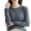 QWENTMTNTY Light Winter Jackets for Women 2023 Office Outfits for Women Shacket with Pockets Cow Print Sweater Winter Dress for Women view 3