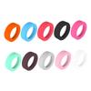 ABOOFAN 20pcs Silicone Round Protective Cover for Water Bottles Non- Bottom Sleeve for Hot Tea Cups Fits Mixed Colors for Home Office Use view 3