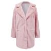 QWENTMTNTY Winter Coats for Women Waterproof Jackets for Women Fashion Lightweight Winter Jackets Sweater Blazer Women Wool Coats for Women view 3