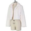QWENTMTNTY Women Plaid Shacket Jacket Casual Coat Winter Coats for Women Black Winter Coat Women Pink Jacket Winter Dress Sweaters for Women view 2