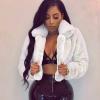 QWENTMTNTY Women Plaid Shacket Jacket Casual Coat Winter Coats for Women Black Winter Coat Women Pink Jacket Winter Dress Sweaters for Women view 4