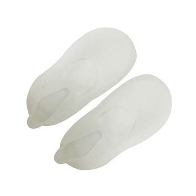 Silicone Boat Socks Size L Reusable Breathable Anti-Cracking for Heels