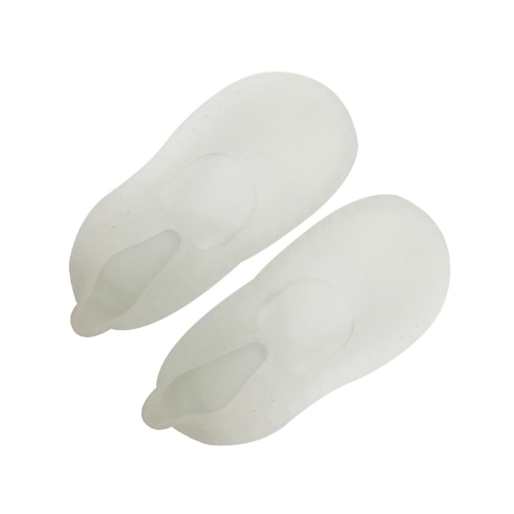 Silicone Boat Socks Size L Reusable Breathable Anti-Cracking for Heels