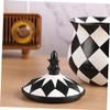 ABOOFAN Elegant Resin Jewelry Box Round Trinket Storage Box Ring Storage Case Home Decor view 3