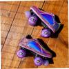BESPORTBLE 1 Set Quad Skates Rear Brake Pad Rear Break Roller Skates Stops for Roller Skating Safety view 3