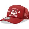 Wisconsin River Falls Falcons UWRF NCAA Trucker Mesh Snapback Cap Hat Red view 1