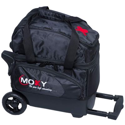 Moxy Single Deluxe Roller Bowling Bag- Black