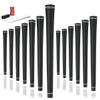 Karma Revolution Standard Size Golf Grip Kit with Grip Tape, Solvent, Rubber Vise Clamp, 13 Black No Alignment Necessary Easy Installation All-Weather Performance Replacement 360 Golf Grips for Men view 1