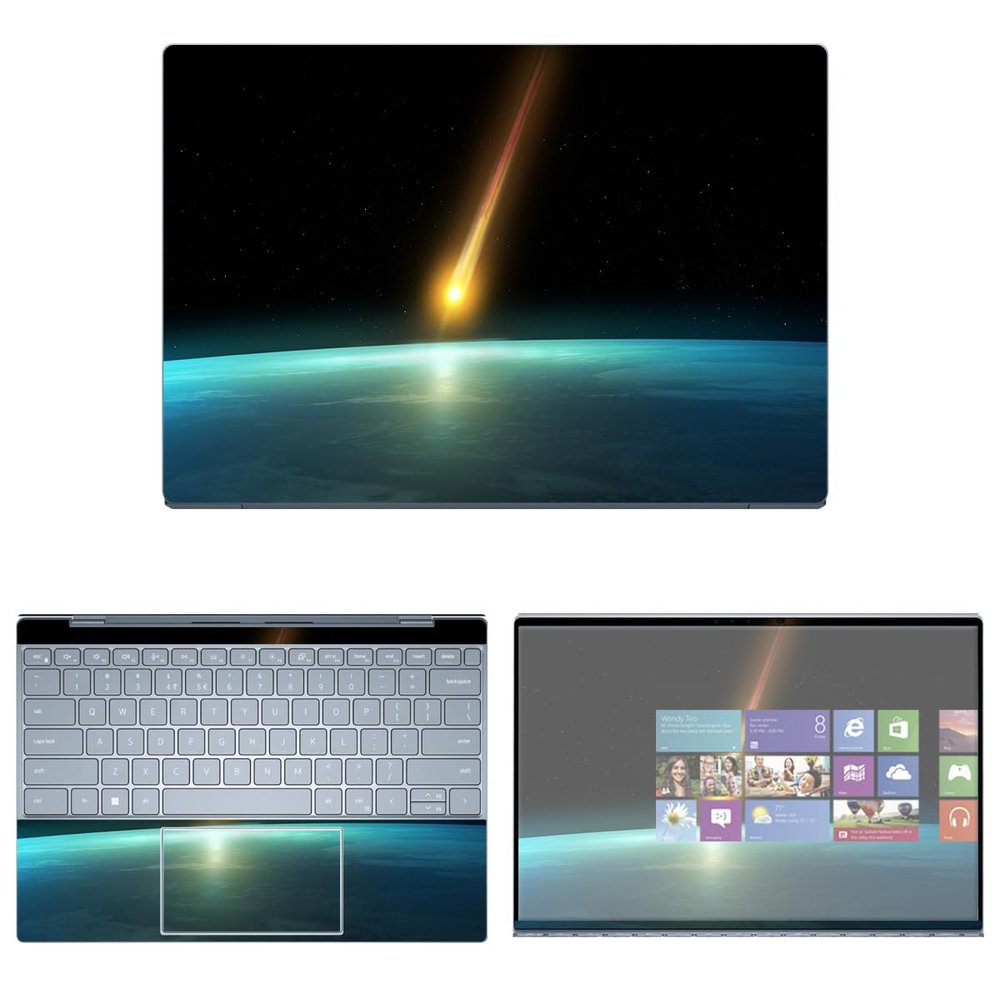 Decalrus - Protective Decal Sticker for The Dell XPS 13 9315 (13.3" Screen) case Cover wrap DExps13_9315-151